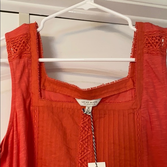 Lucky Brand square neck tank - Picture 2 of 4